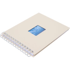 Álbum espiral HNFD BULDANA luz de vela 23x17 cm 40 páginas blancas