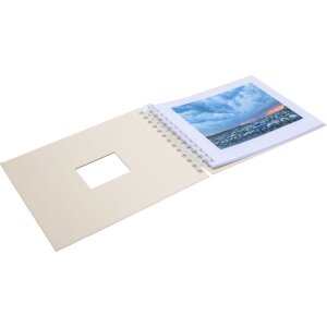 Álbum espiral HNFD BULDANA luz de vela 23x17 cm 40 páginas blancas