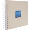 Álbum espiral HNFD BULDANA luz de vela 23x17 cm 40 páginas blancas