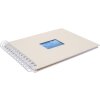 Álbum espiral HNFD BULDANA luz de vela 23x17 cm 40 páginas blancas