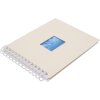 Álbum espiral HNFD BULDANA luz de vela 23x17 cm 40 páginas blancas