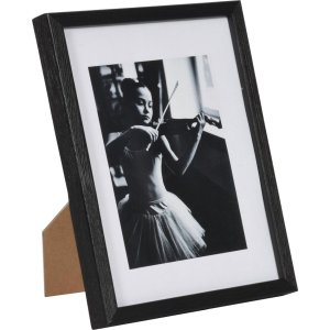 Marco de madera Viola 10x15 cm negro