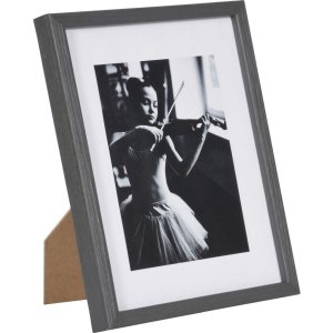 Marco de madera Viola 10x15 cm Gris oscuro