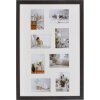 Galería de fotos Moderno 50x75 cm marrón oscuro 8 fotos 13x18 cm
