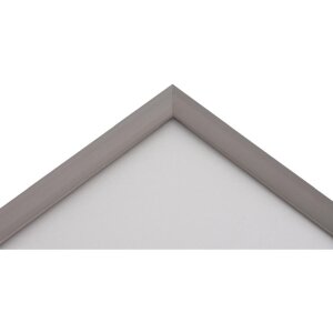 Henzo marco de aluminio Portofino 40x60 cm gris oscuro con paspartú 30x45 cm