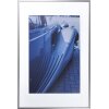 Henzo marco de aluminio Portofino 40x60 cm gris oscuro con paspartú 30x45 cm