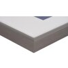 Henzo marco de aluminio Portofino 40x60 cm gris oscuro con paspartú 30x45 cm