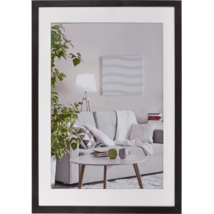 Marco moderno 60x90 cm marrón oscuro