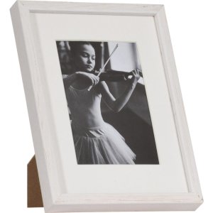 Marco de madera Viola 13x18 cm blanco