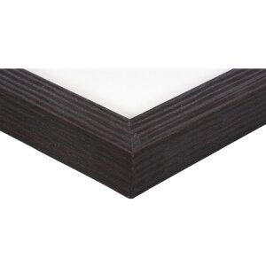 Marco moderno 15x15 cm marrón oscuro