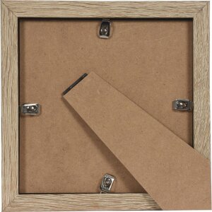 Henzo Marco Moderno 15x15 cm marrón medio con passepartout 10x10 cm