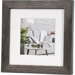 Marco moderno 15x15 cm gris oscuro