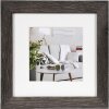 Marco moderno 15x15 cm gris oscuro