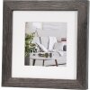 Marco moderno 15x15 cm gris oscuro