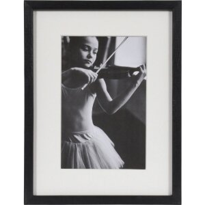 Marco de madera Viola 15x20 cm negro