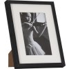 Marco de madera Viola 15x20 cm negro