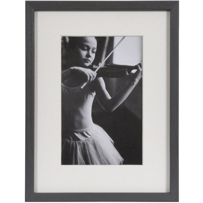Marco de madera Viola 15x20 cm gris oscuro