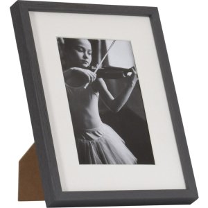 Marco de madera Viola 15x20 cm gris oscuro