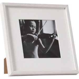 Henzo Marco de madera Viola 20x20 cm blanco