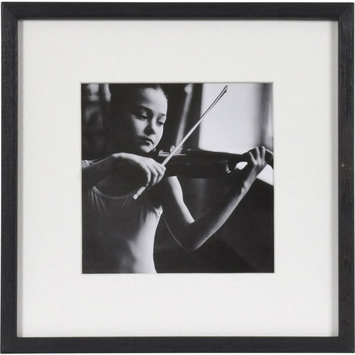 Marco de madera Viola 20x20 cm marrón oscuro