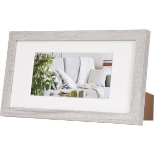 Henzo Marco Moderno 15x30 cm blanco con passepartout 10x20 cm