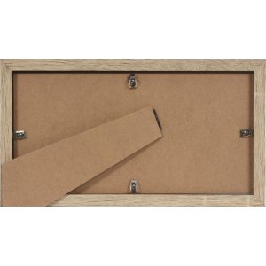 Henzo Marco Moderno 15x30 cm marrón medio con passepartout 10x20 cm