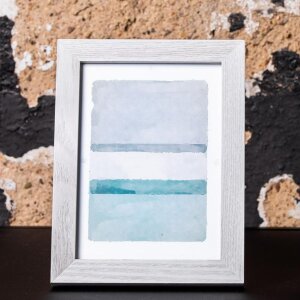 Marco moderno 20x25 cm blanco