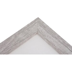 Marco Henzo Modern 30x30 cm blanco con passepartout 18x18 cm