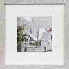 Marco Henzo Modern 30x30 cm blanco con passepartout 18x18 cm