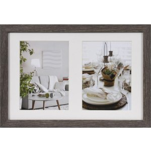 Galería de fotos Moderno 23x35 cm gris oscuro 2...