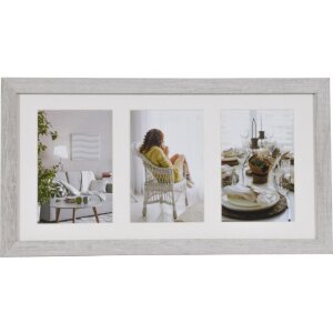 Galería de fotos Modern 20x40 cm blanco 3 fotos...