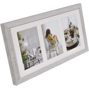 Galería de fotos Modern 20x40 cm blanco 3 fotos 10x15 cm