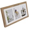 Galería de fotos Moderno 20x40 cm marrón medio 3 fotos 10x15 cm
