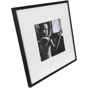 Marco de madera Henzo Viola 30x30 cm negro