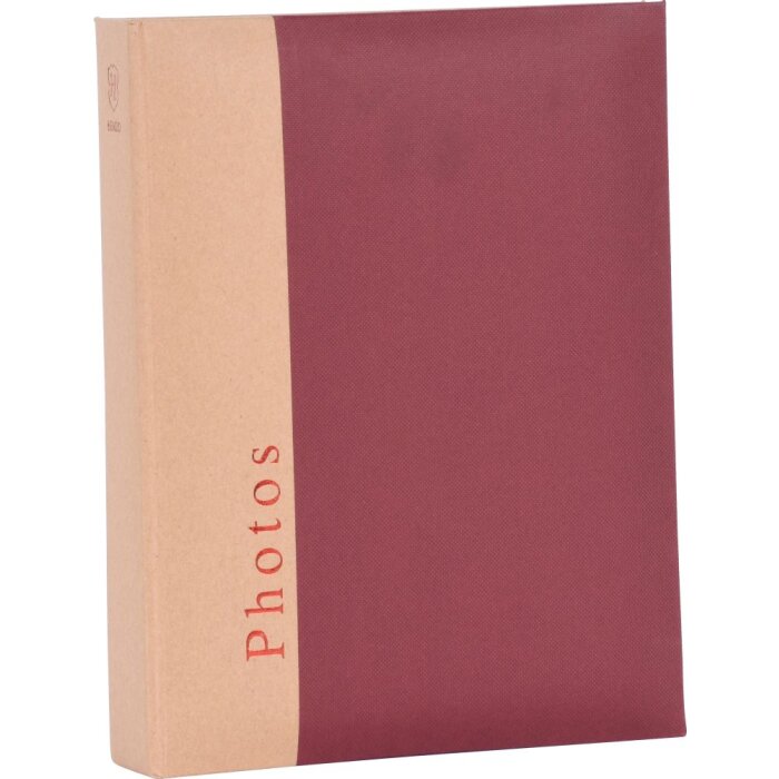 Álbum Henzo Stock Capítulo 200 fotos 10x15 cm rojo vino