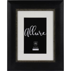 Marco de madera Henzo Allure 15x20 cm negro