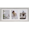 Galería de fotos Modern 23x50 cm blanco 3 fotos 13x18 cm