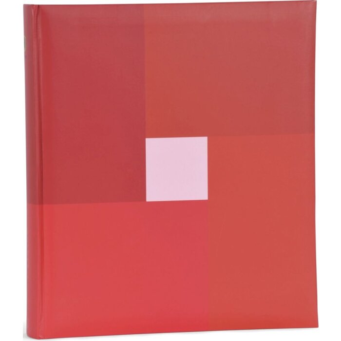 Henzo Álbum Jumbo Nexus rojo 29x32 cm 100 páginas blancas
