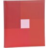 Henzo Álbum Jumbo Nexus rojo 29x32 cm 100 páginas blancas