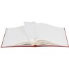 Henzo Álbum Jumbo Nexus rojo 29x32 cm 100 páginas blancas