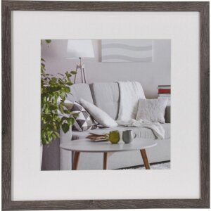 Henzo Marco Moderno 40x40 cm gris oscuro con passepartout...