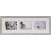 Henzo Galería de fotos Modern 20x60 cm blanco 3 fotos 10x15 cm
