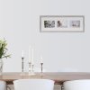 Henzo Galería de fotos Modern 20x60 cm blanco 3 fotos 10x15 cm