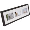 Galería de fotos Moderno 20x60 cm marrón oscuro 3 fotos 10x15 cm