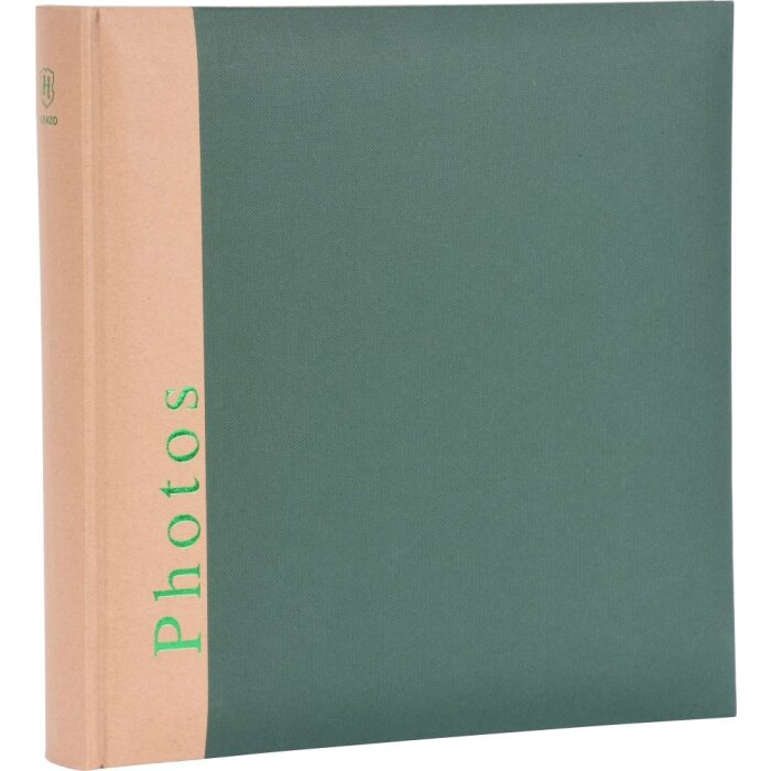 Henzo Álbum Jumbo Capítulo verde 30x30 cm 100 páginas blancas