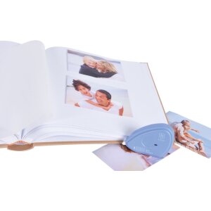 Henzo Álbum Jumbo Capítulo azul 30x30 cm 100 páginas blancas
