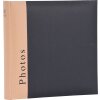 Henzo Álbum Jumbo Capítulo negro 30x30 cm 100 páginas blancas