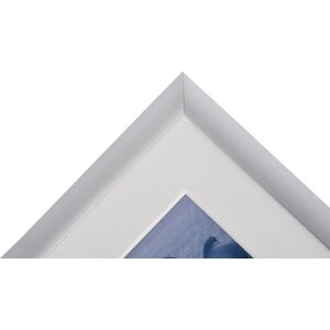 Marco de aluminio Portofino 30x30 cm gris claro