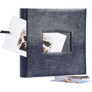 Henzo Álbum de Fotos Jumbo Edición azul 30x30 cm 100 páginas blancas