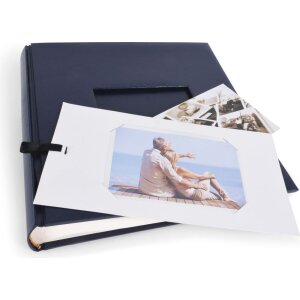 Henzo Álbum de Fotos Jumbo Edición azul 30x30 cm 100 páginas blancas